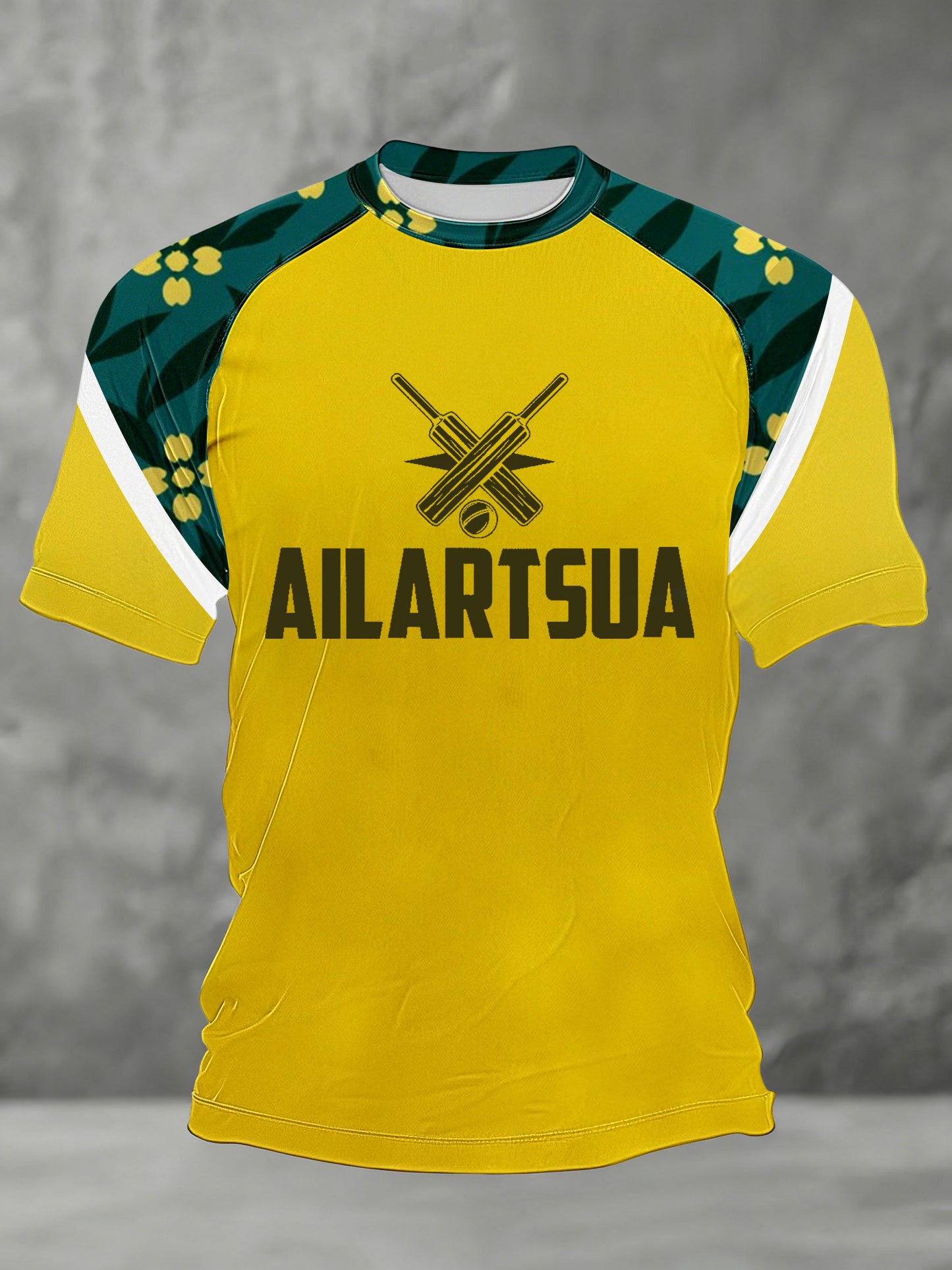 Men's Australia Cricket Printed T-Shirt