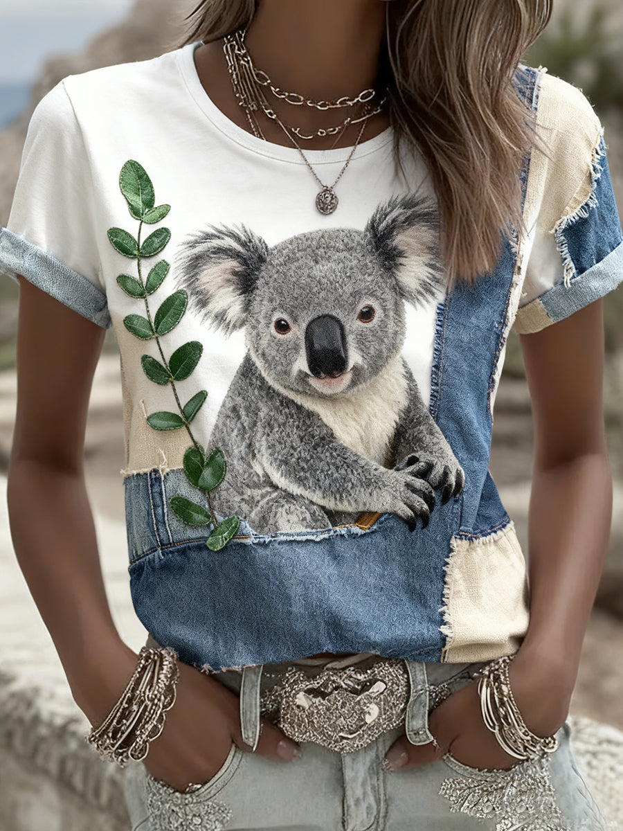 Women's Vintage Australian Holiday Casual Comfortable T-shirt