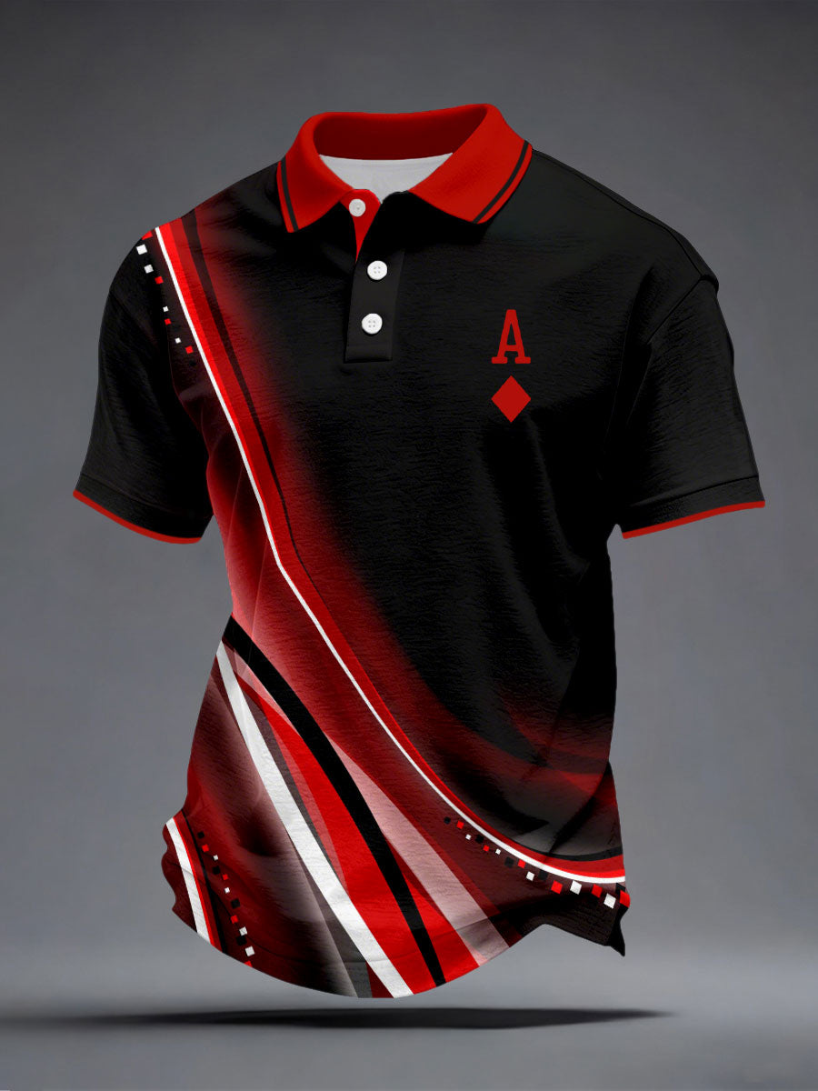 Men's Diamond A Playing Card Tops