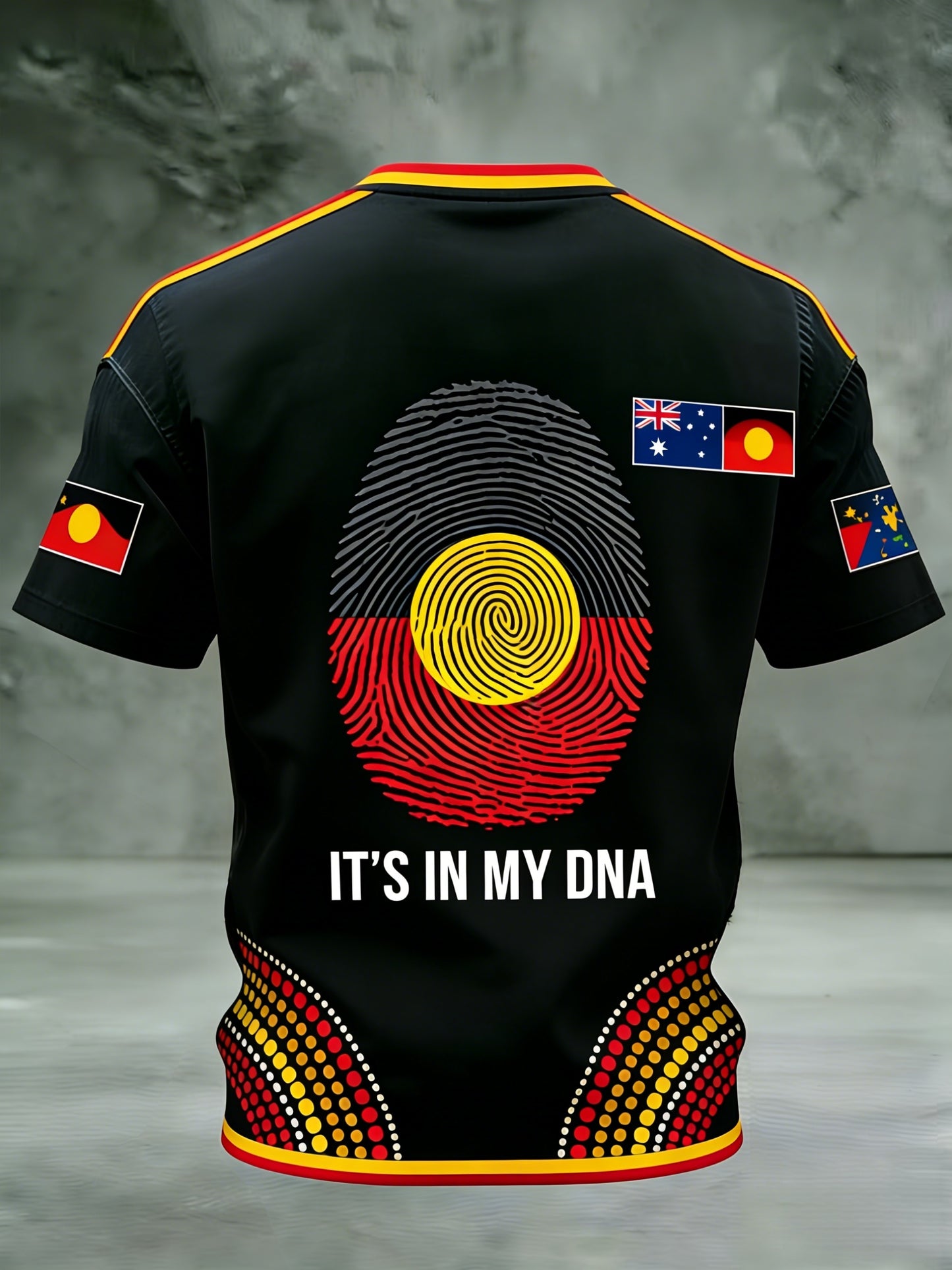 Men's AU Aboriginal Culture IT'S IN MY DNA Short-sleeve T-shirt
