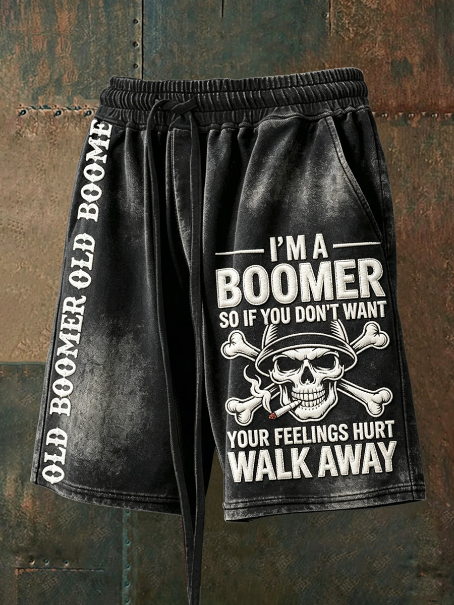 Men's Grumy Old Man Drawstring Shorts
