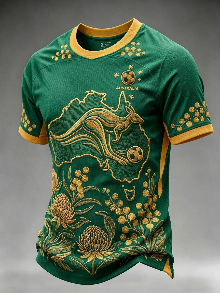 Men's Australian football Lover short sleeves t-shirt