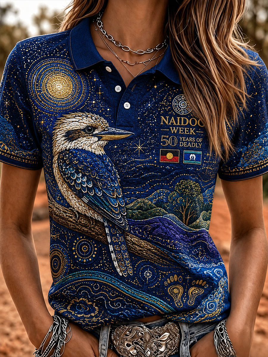 Women's Australia Naidoc Week Polo T-Shirt