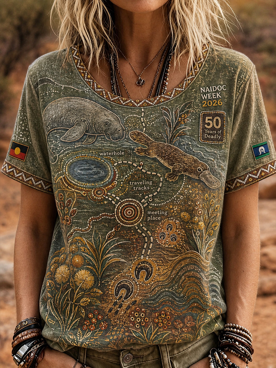 Women's Australia Naidoc Week Short-Sleeved T-Shirt