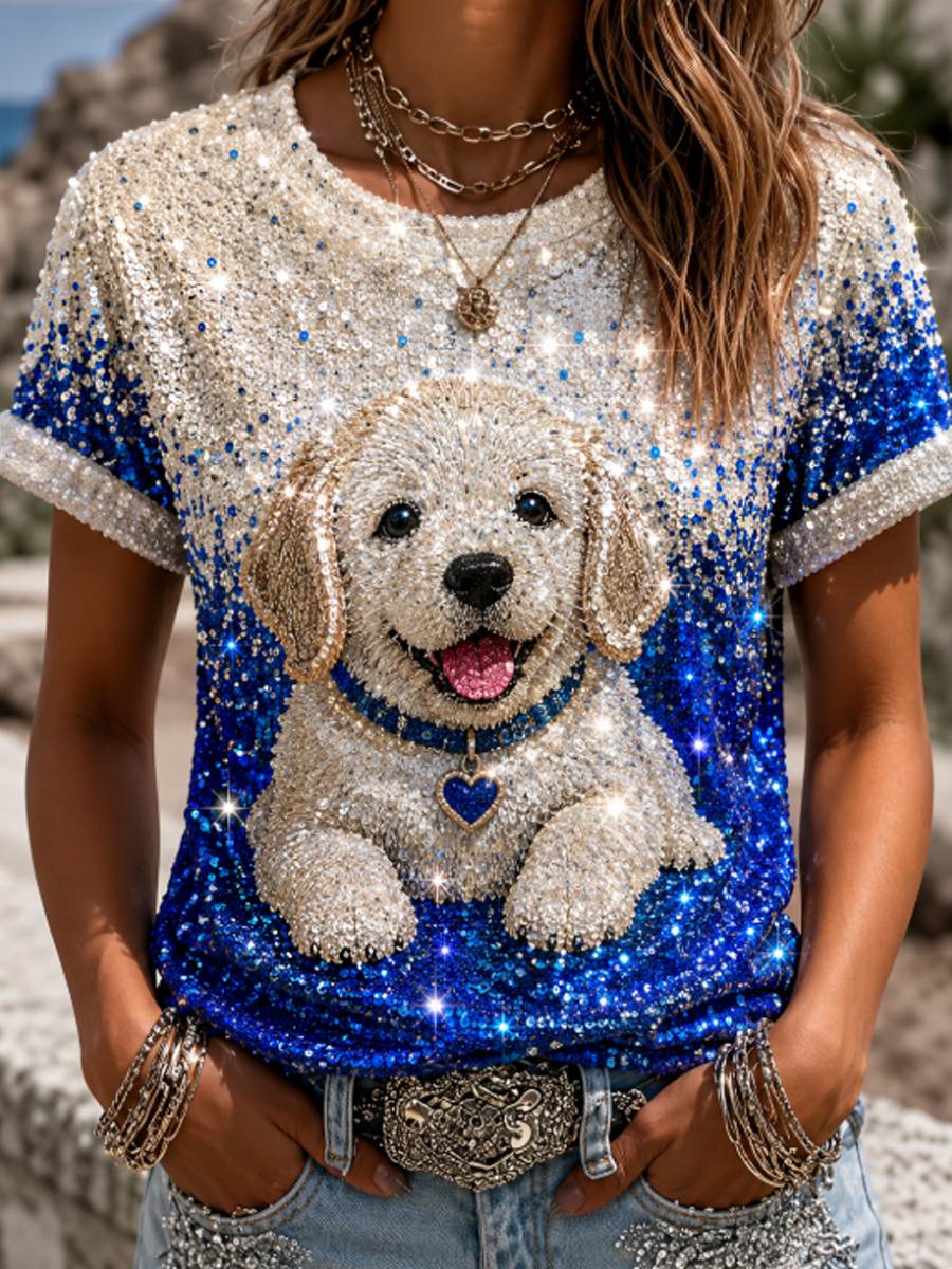 Women's short-sleeved T-shirt