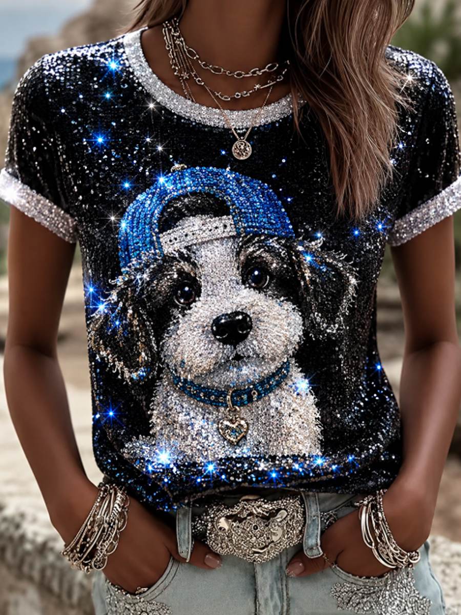 Women's short-sleeved T-shirt