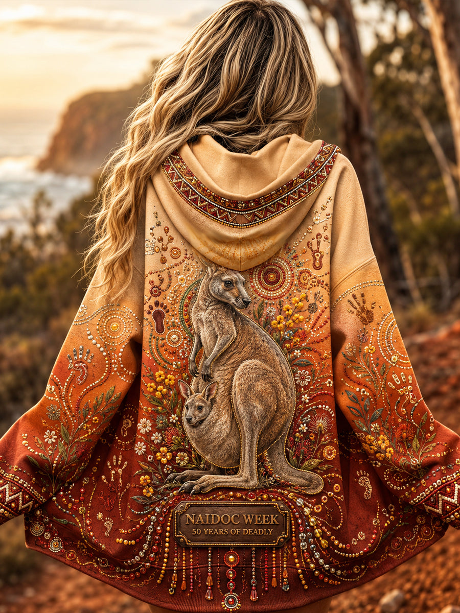 Women's Australia Naidoc Week Zip-Up Hoodie