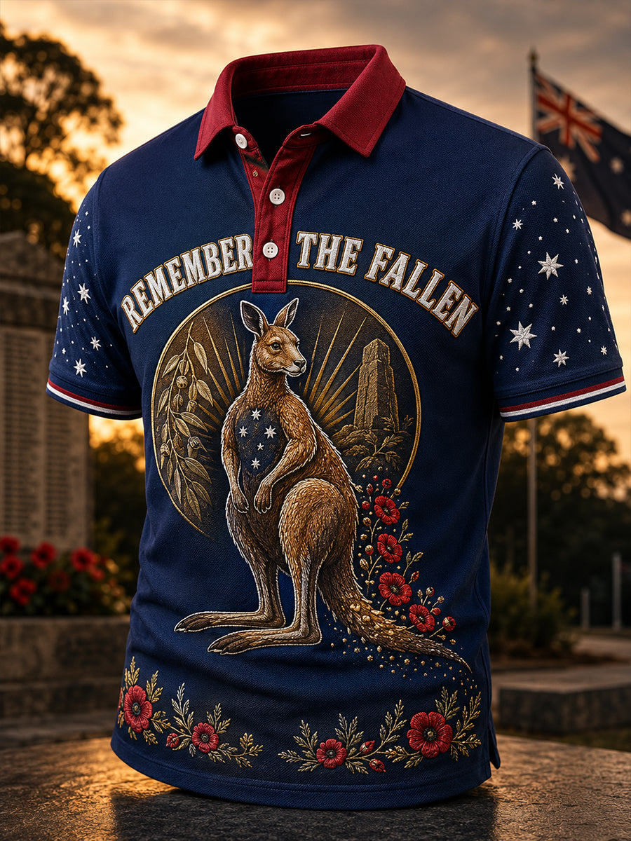Men's Australian Veterans' Memorial Short Sleeve Shirt