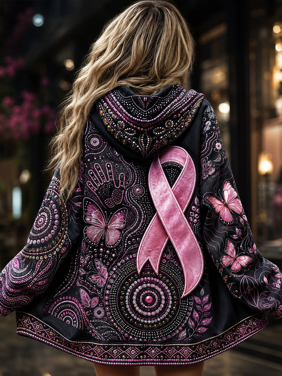 Women's Breast Cancer Awareness AustraliaZip-Up Hoodie