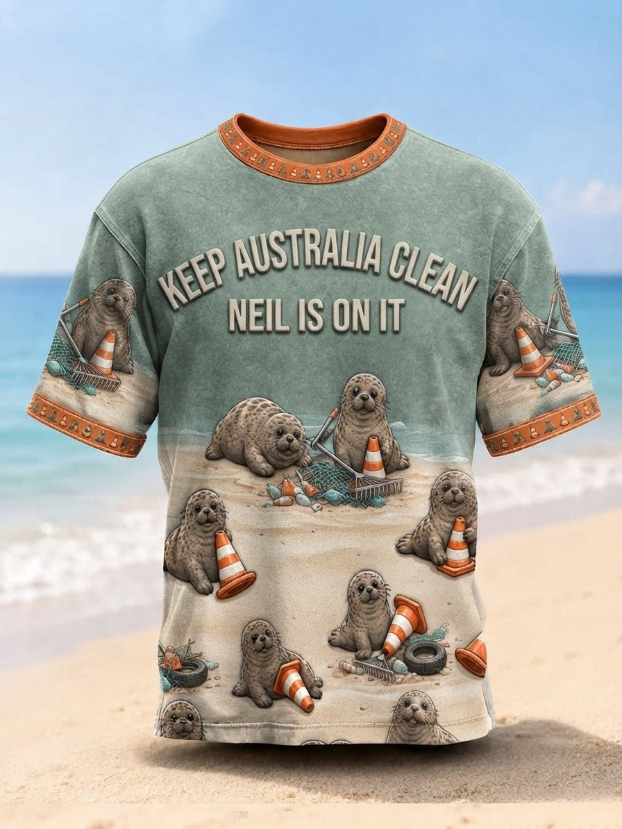 Men's short sleeves t-shirt