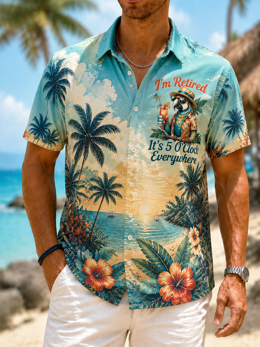 Men's Casual Vacation Shirt