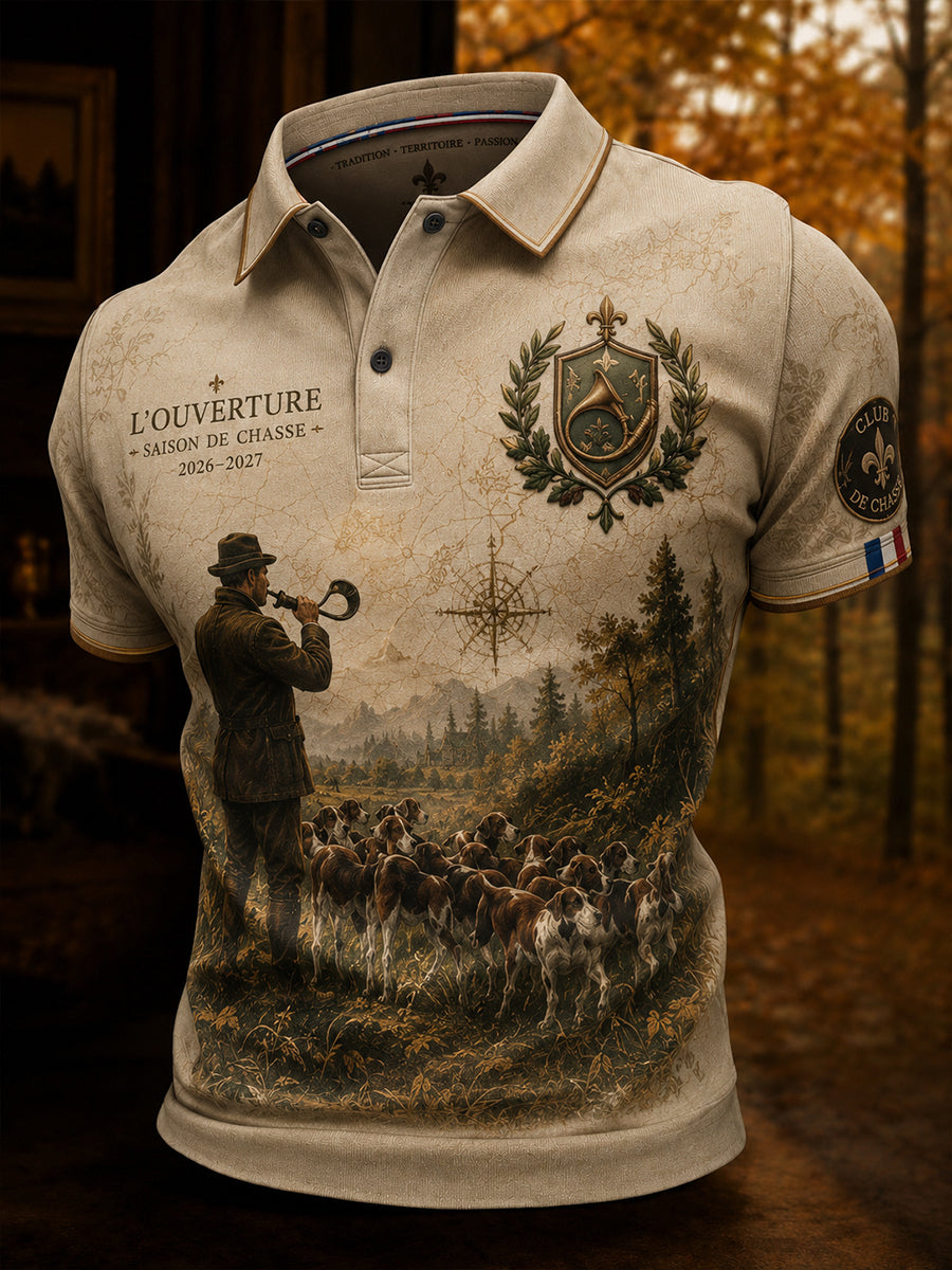 Men's French Hunting Season Short Sleeve T-Shirt