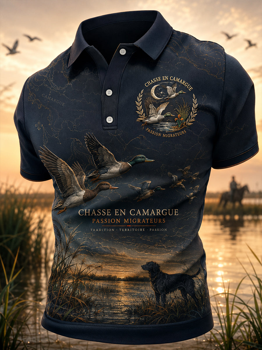 Men's French Hunting Season Short Sleeves T-Shirt