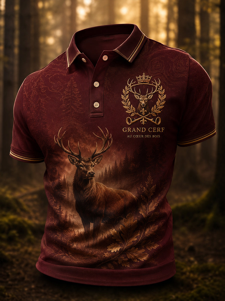 Men's French Hunting Season Short Sleeve Shirt