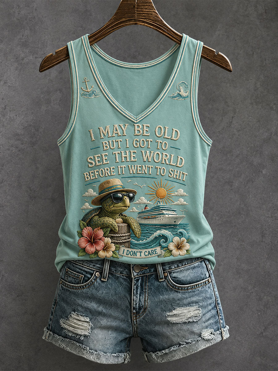Women's I May Be Old Tank Top