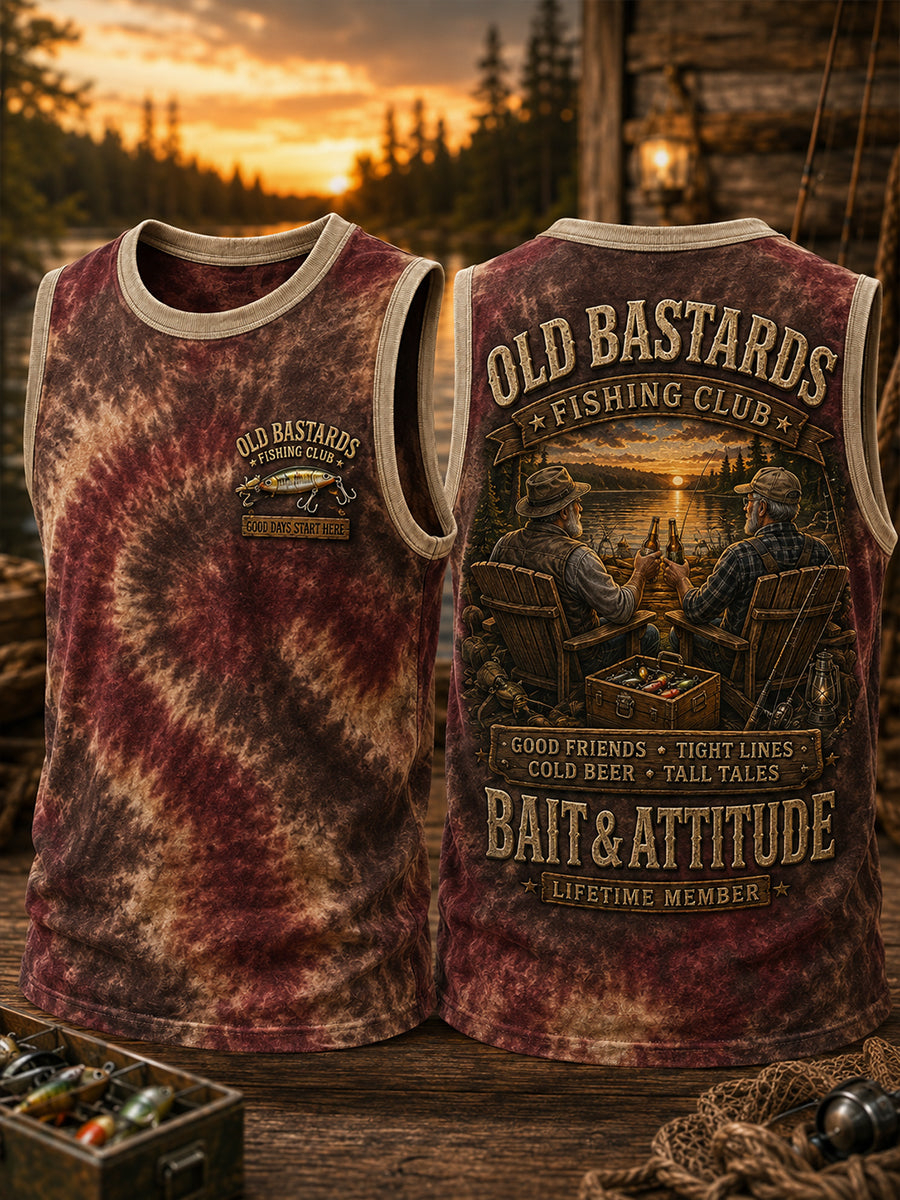 Men's Old Bastards Fishing Club Vests