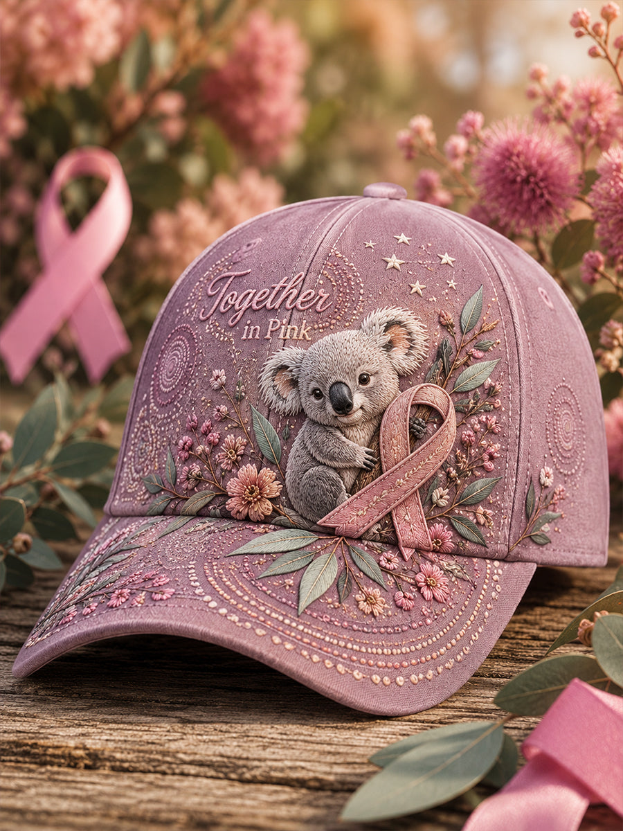 Unisex October Breast Cancer Awareness Campaign in Australia Hat