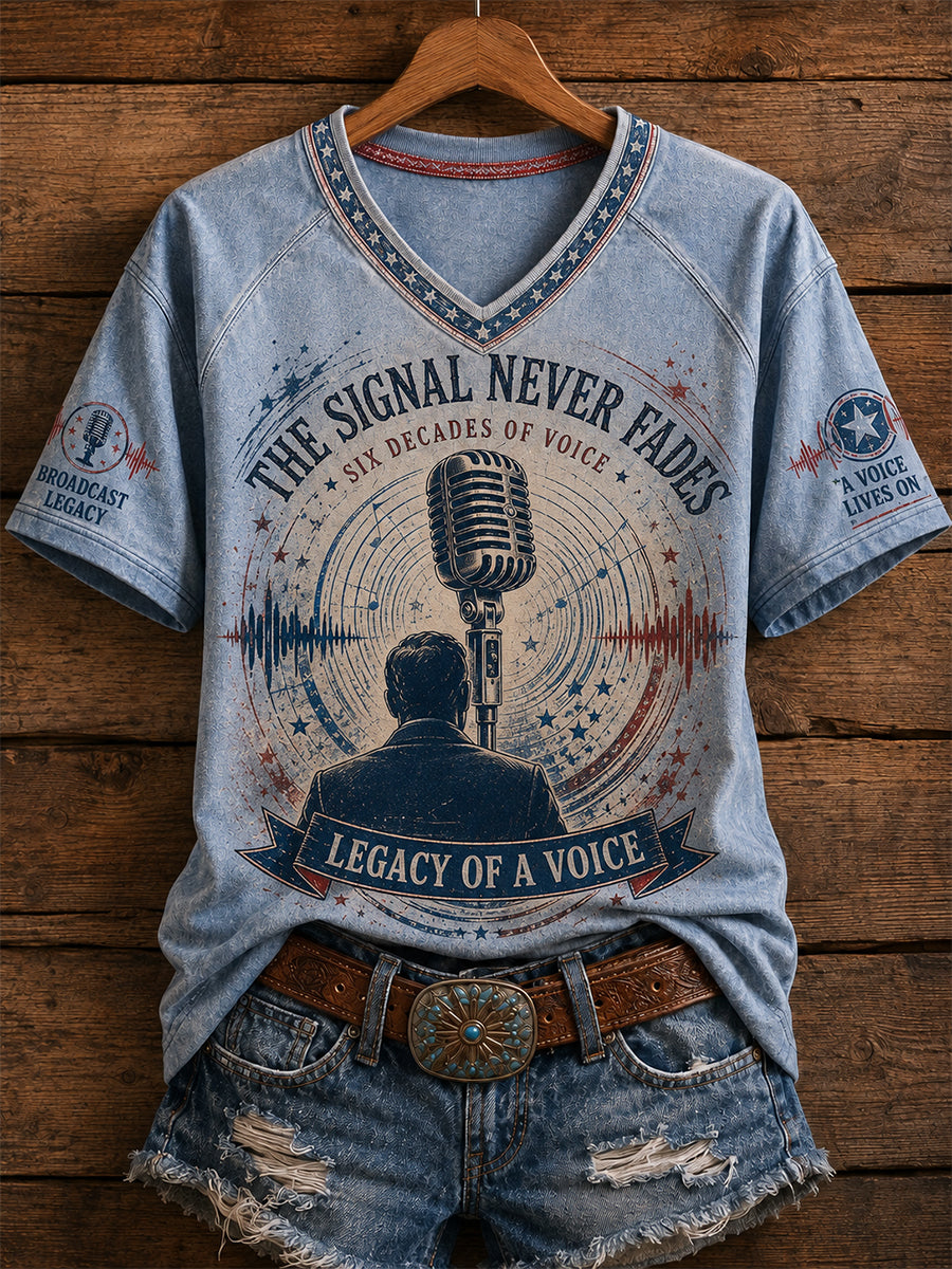 Women's Legacy Of A Voice Peter Cullen Short-Sleeved T-Shirt