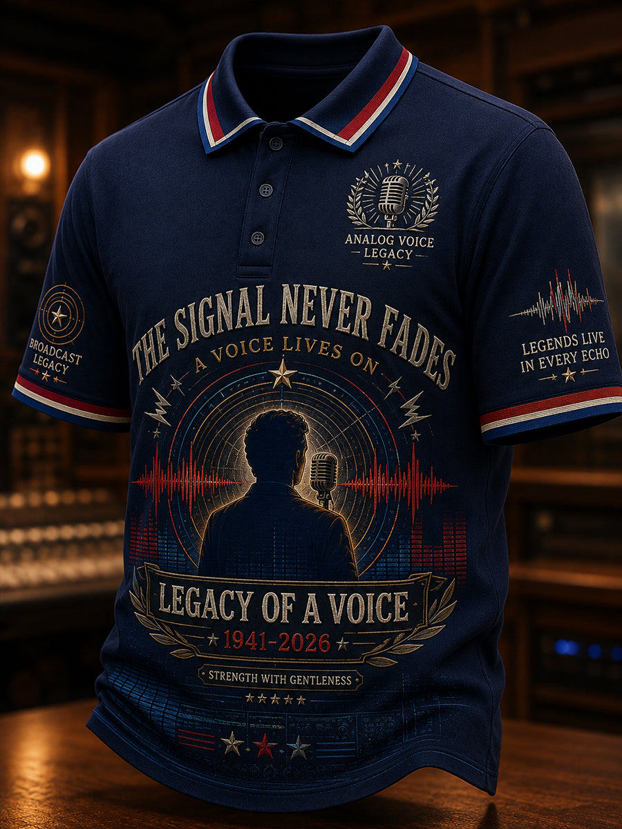 Men's Legacy Of A Voice Peter Cullen Short Sleeves T-Shirt