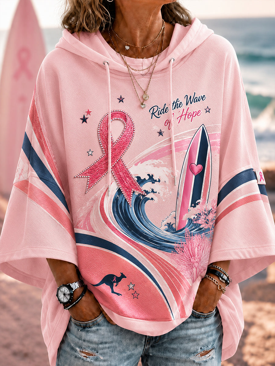 Women's Breast Cancer Awareness In Australia Short-Sleeve Hoodie