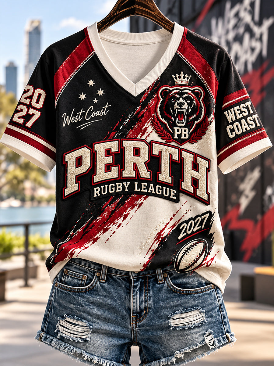 Women's Australian Rugby Fans Short Sleeve T-Shirt