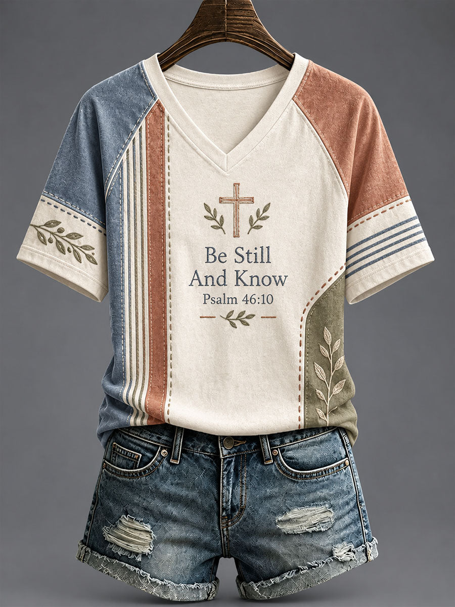 Women's Be Still And Know T-shirt