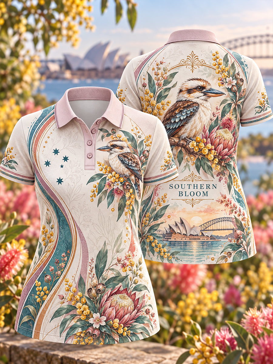 Women's Australian Animals Polo T-Shirt