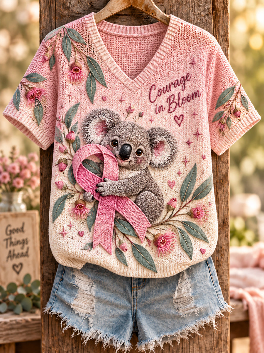 Women's Breast Cancer Awareness Culture In Australia Short-Sleeved T-Shirt