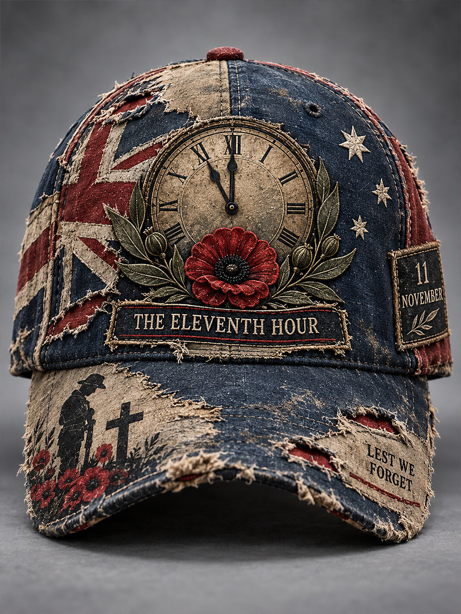 Unisex Australian Veterans Remembrance Day Hat