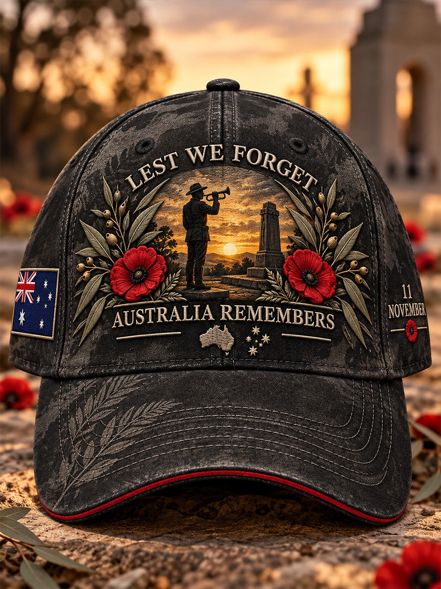 Unisex Australian Veterans Remembrance Day Hat