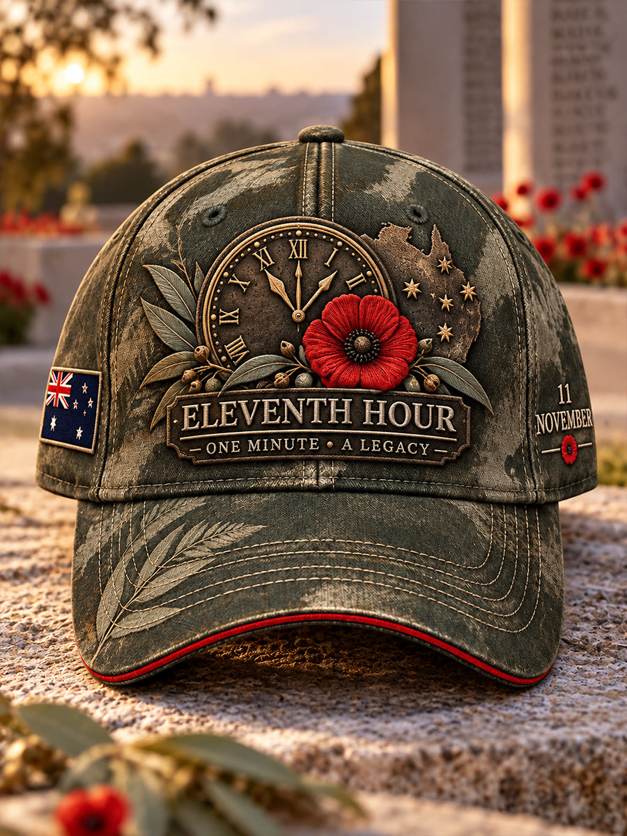 Unisex Australian Veterans Remembrance Day Hat