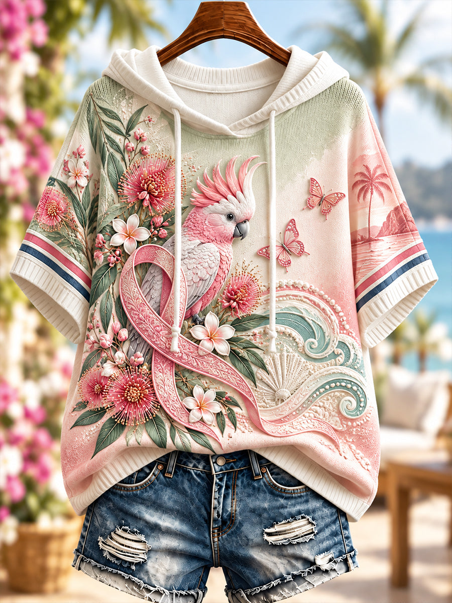 Women's Breast Cancer Awareness in Australia Hooded Sweater