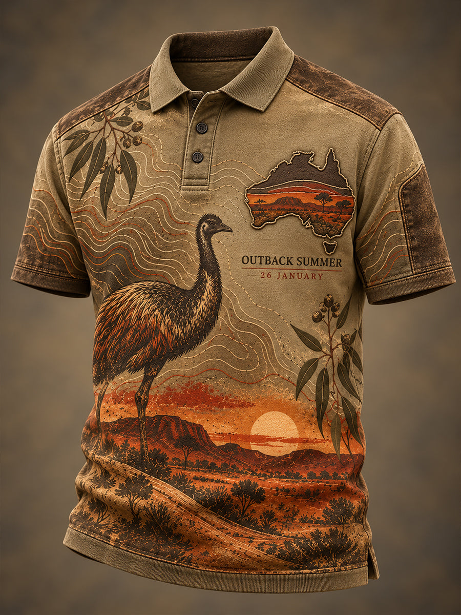 Men's Australia Day Short Sleeve Shirt