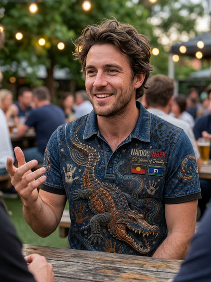 Men's Australia Naidoc Week Short Sleeve Shirt