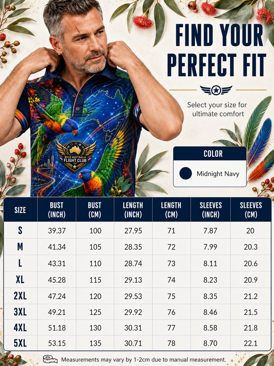 Men's Australian Animals Short Sleeve Shirt
