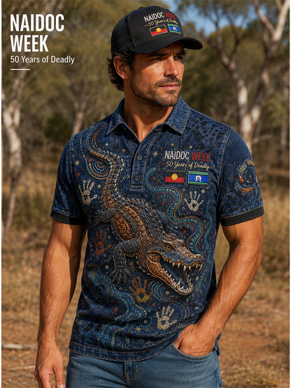 Men's Australia Naidoc Week Short Sleeve Shirt