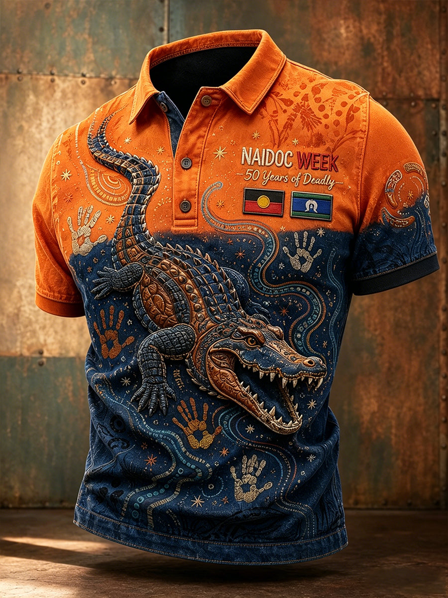 Men's Australia Naidoc Week Short Sleeve Shirt