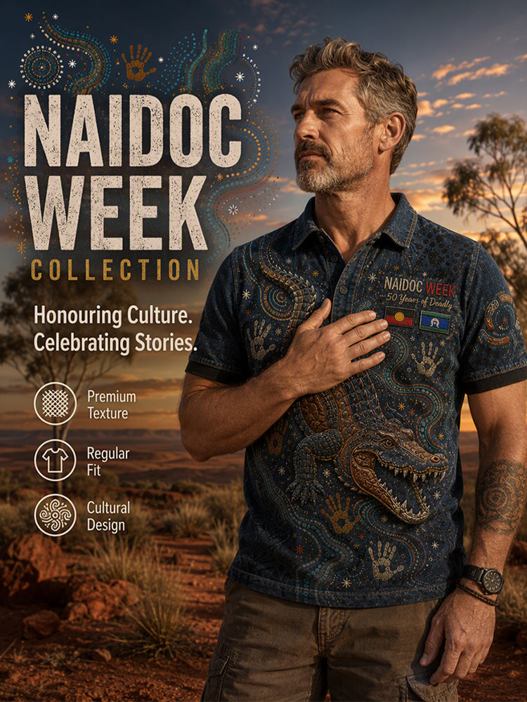 Men's Australia Naidoc Week Short Sleeve Shirt