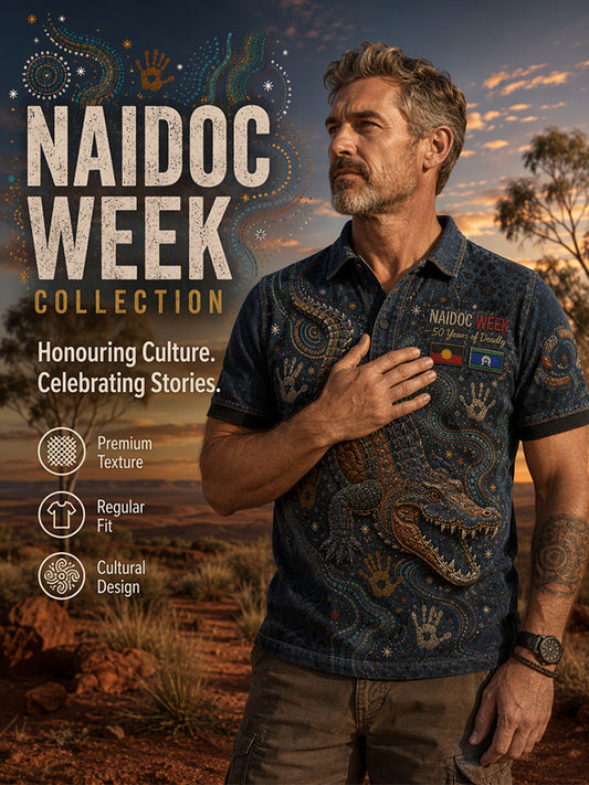 Men's Australia Naidoc Week Short Sleeve Shirt
