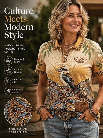 Women's Naidoc Week Art Print Short-Sleeve T-Shirts