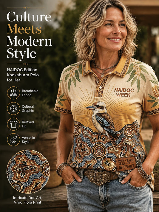 Women's Naidoc Week Art Print Short-Sleeve T-Shirts