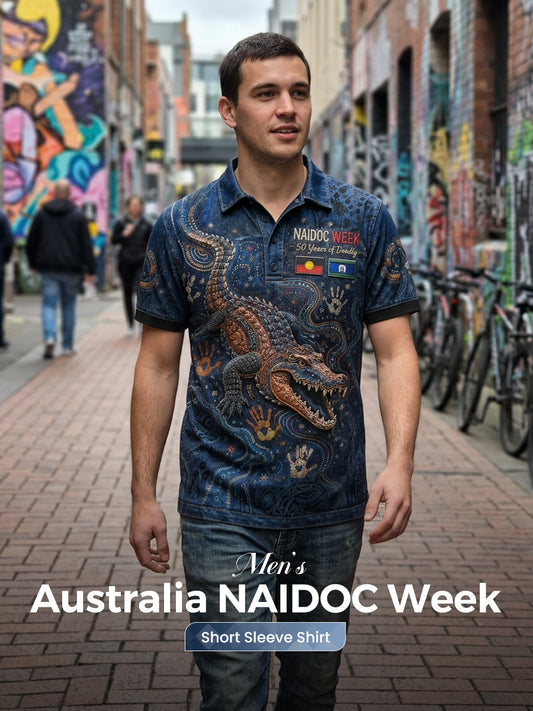 Men's Australia Naidoc Week Short Sleeve Shirt