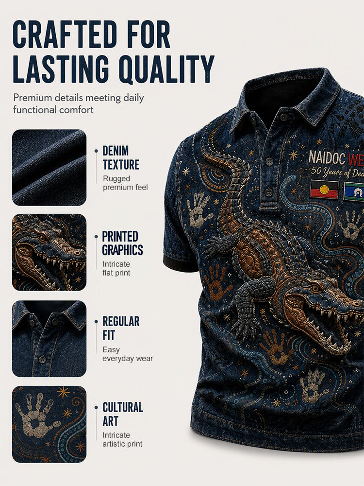 Men's Australia Naidoc Week Short Sleeve Shirt