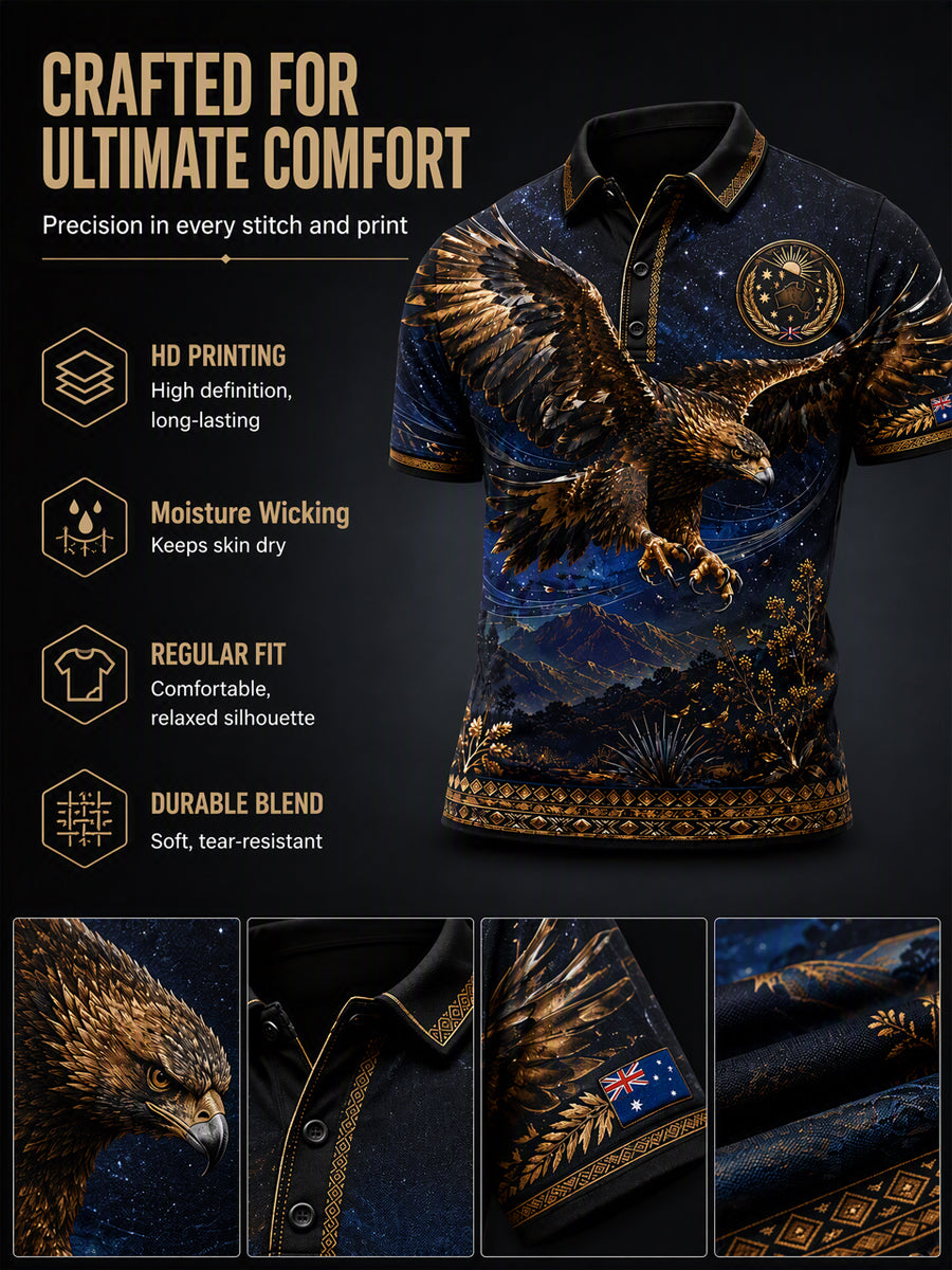 Men's Australian Animals Short Sleeve Shirt