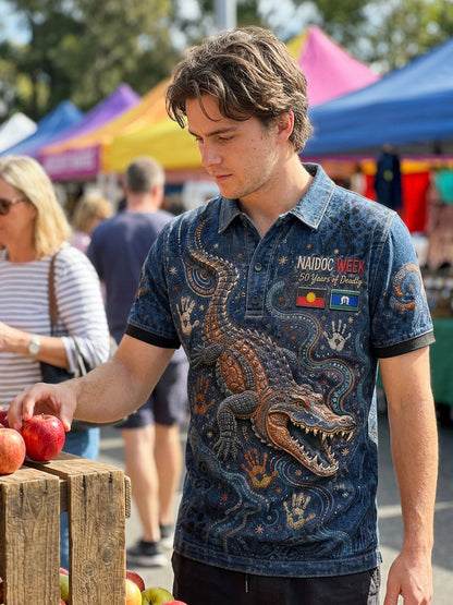 Men's Australia Naidoc Week Short Sleeve Shirt