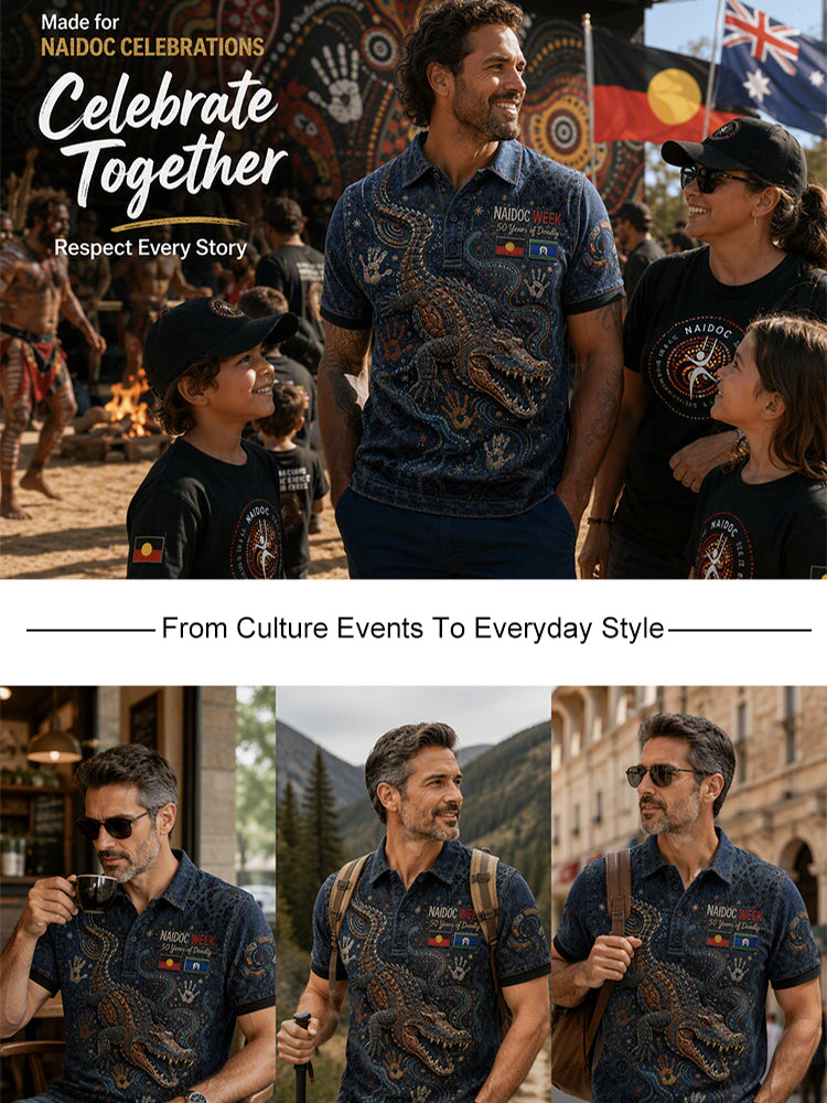 Men's Australia Naidoc Week Short Sleeve Shirt
