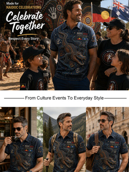 Men's Australia Naidoc Week Short Sleeve Shirt