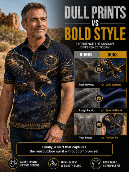 Men's Australian Animals Short Sleeve Shirt