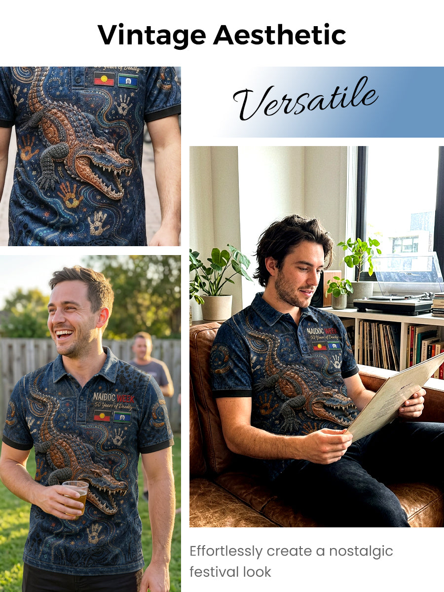 Men's Australia Naidoc Week Short Sleeve Shirt