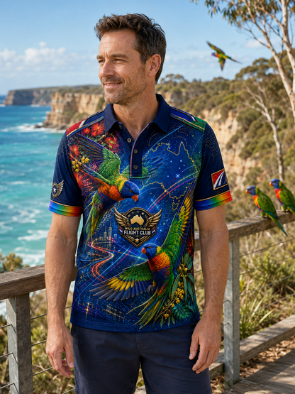Men's Australian Animals Short Sleeve Shirt